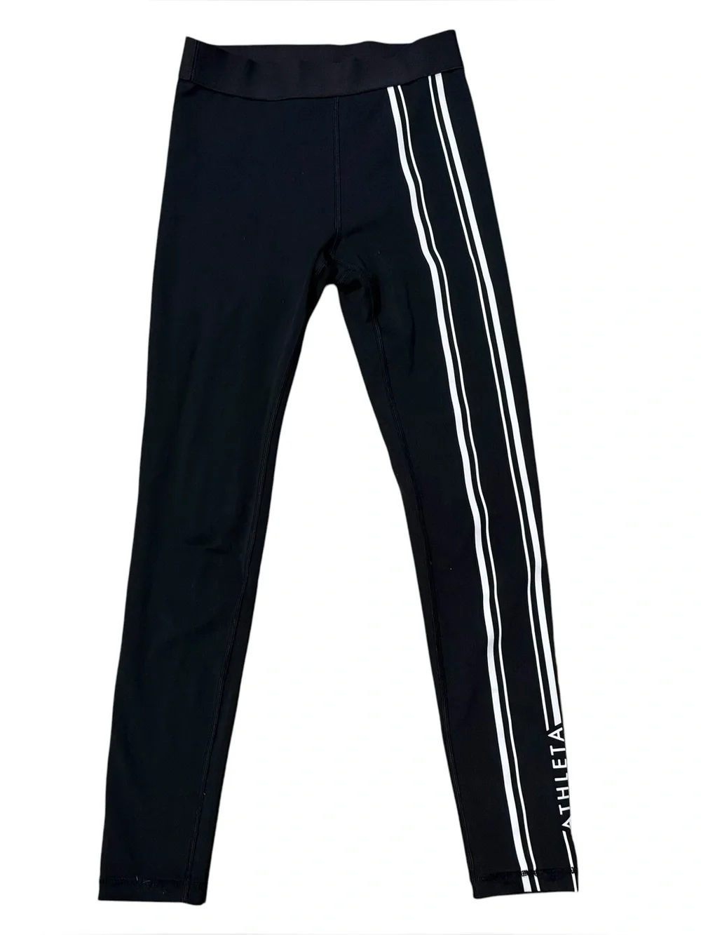 Athleta Girls Black Leggings Size Medium 8/10